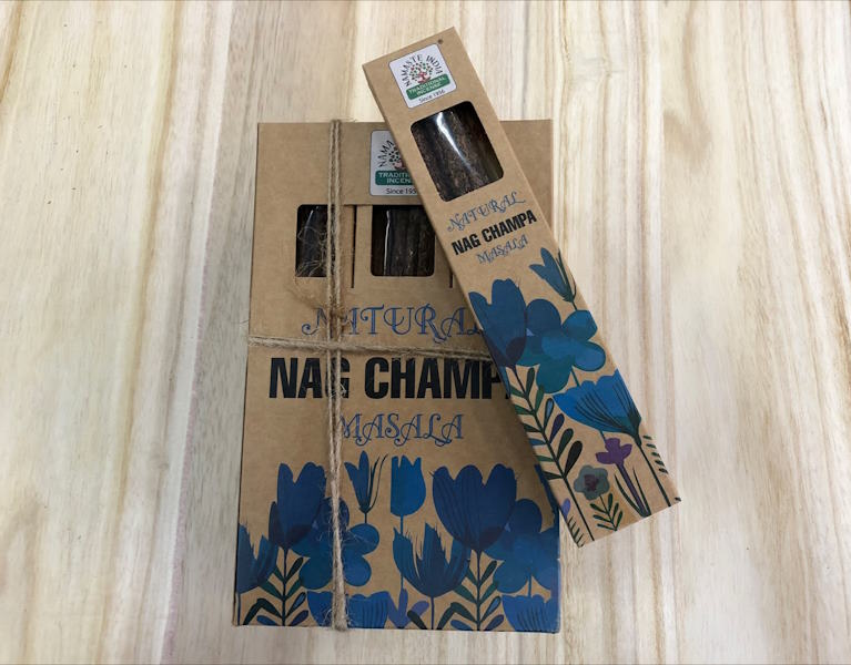 Incienso Orgánico Nag Champa palo santo orkay 25 gr